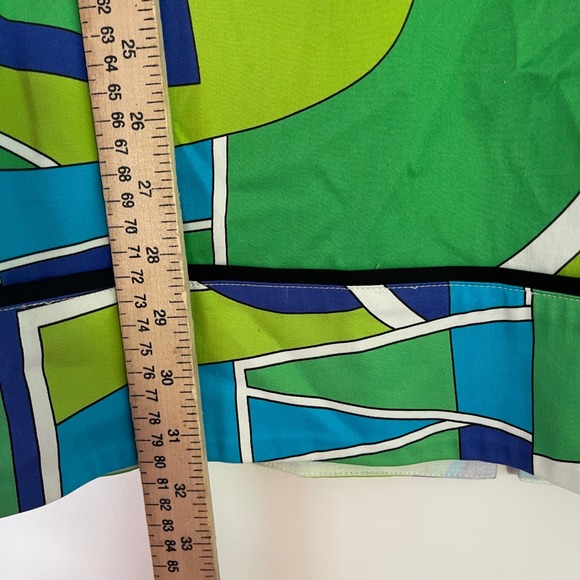 Maggy London NWT $118 Geometric Print‎ Strapless Sheath Dress Women Size 6 - Picture 7 of 7